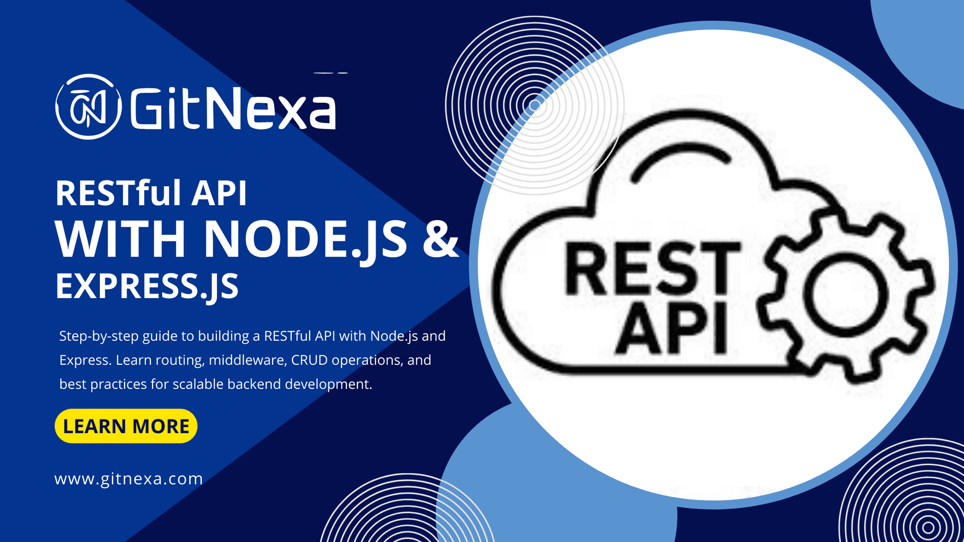 Building a RESTful API with Node.js and Express: A 2025 Guide