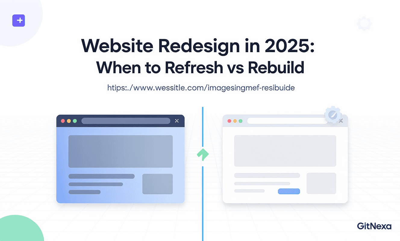 Website Redesign in 2025: When to Refresh vs. Rebuild (And How to Maximize ROI)
