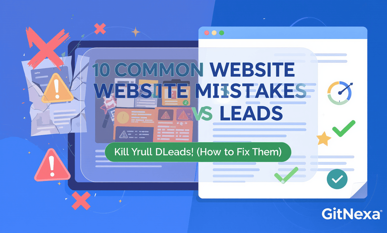 10 Common Website Mistakes That Kill Your Leads (and How to Fix Them)