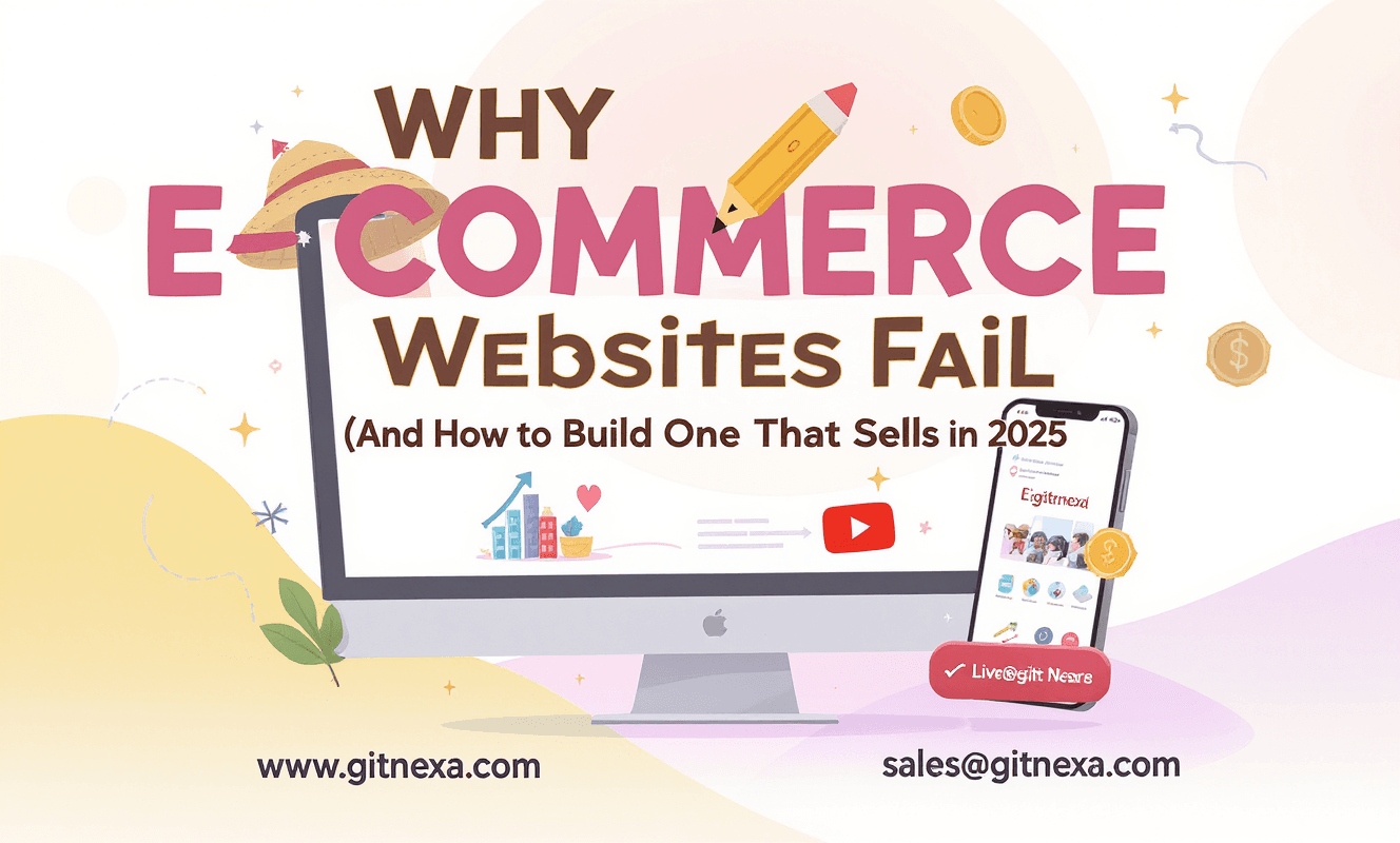 Why E-Commerce Websites Fail (And How to Build One That Sells in 2025)