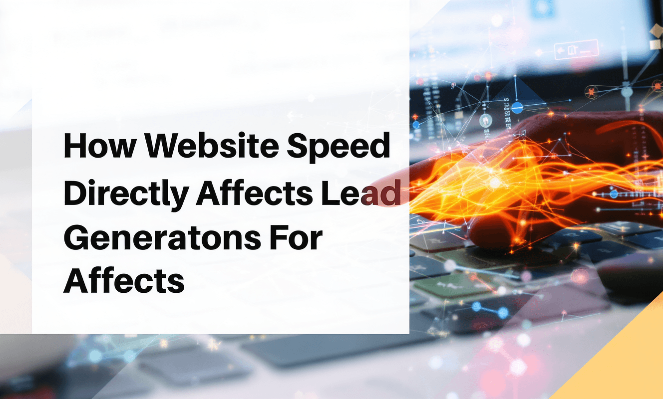 How Website Speed Directly Affects Lead Generation