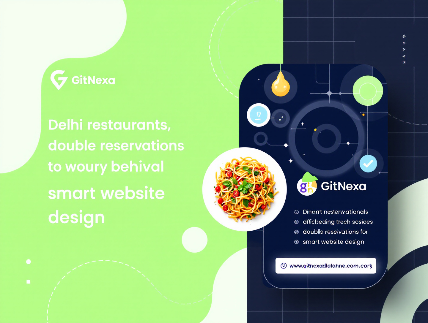 Delhi Restaurants Double Reservations & Smart Website Design