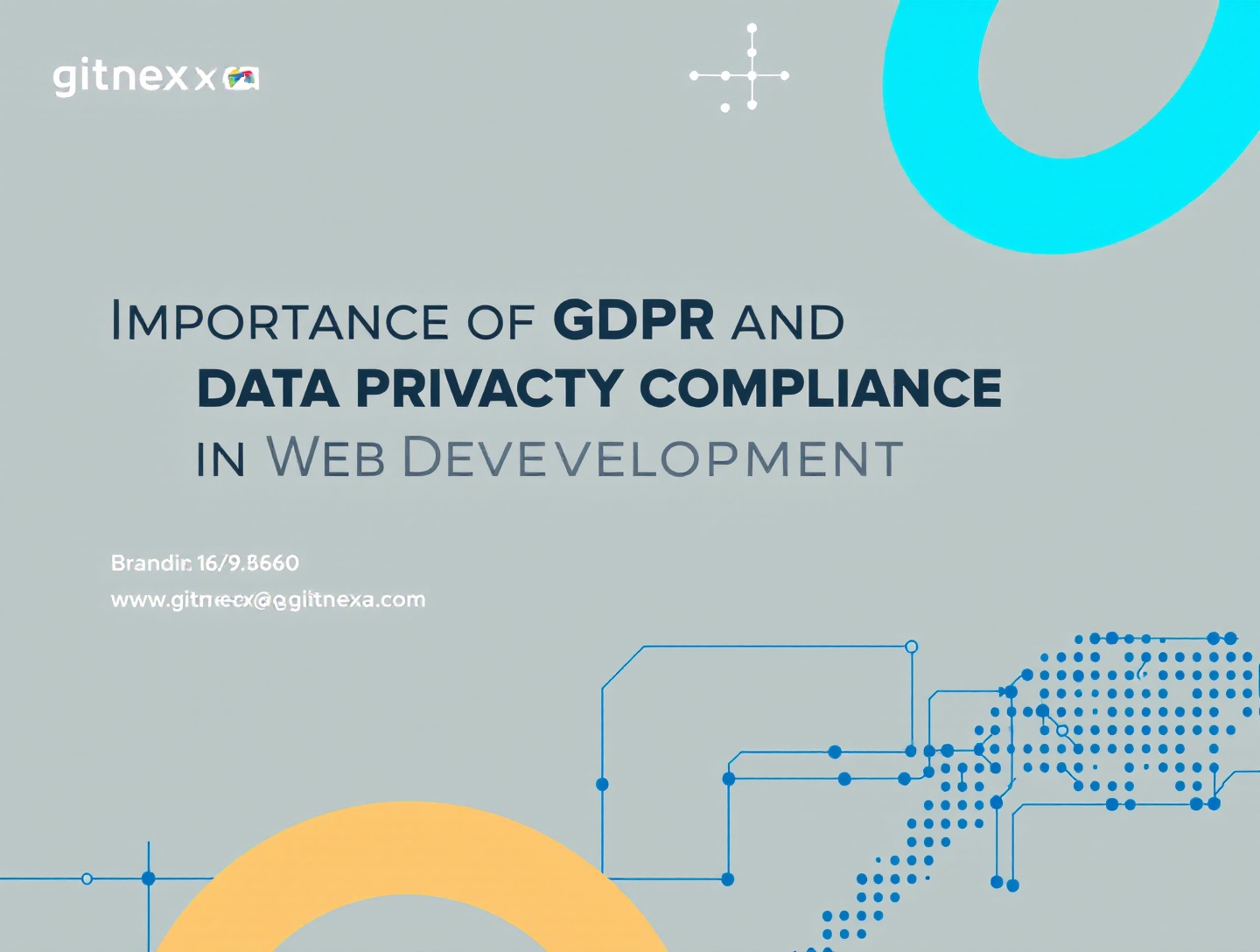 Importance of GDPR and Data Privacy Compliance in Web Development