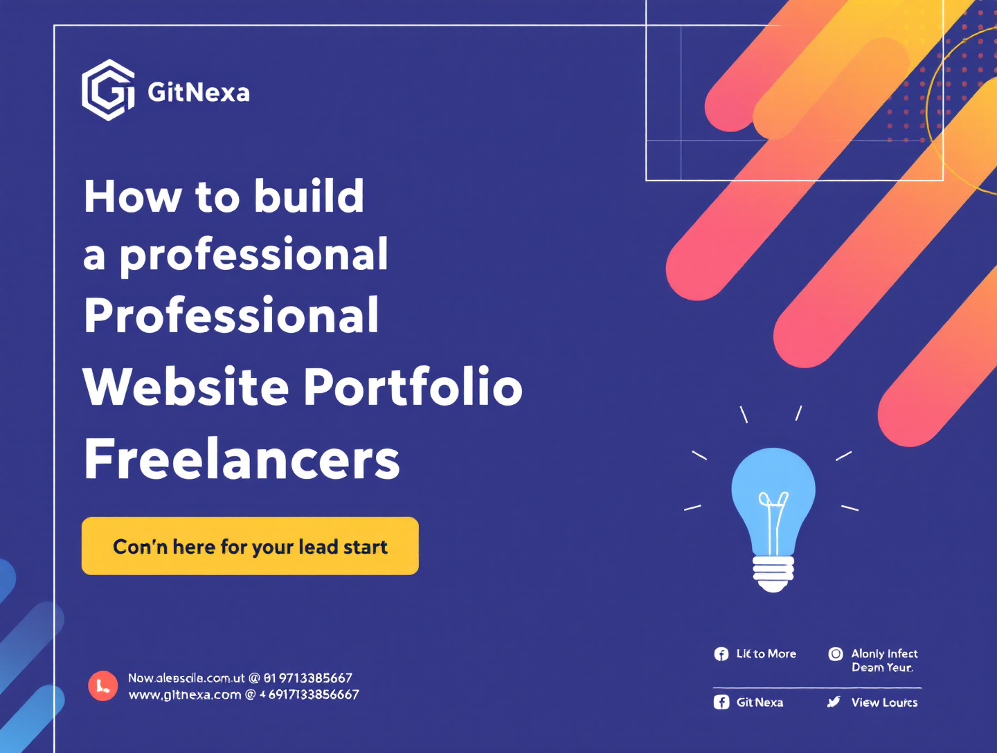 How to Build a Professional Website Portfolio for Freelancers