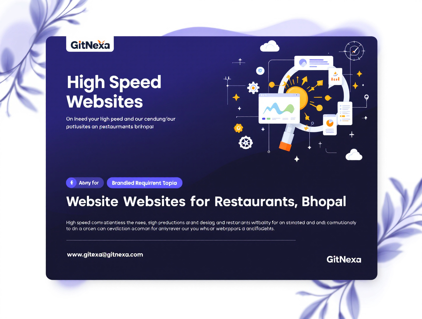 High Speed Websites for Restaurants in Bhopal That Drive Orders